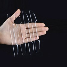 4x Adesivi Trasparenti